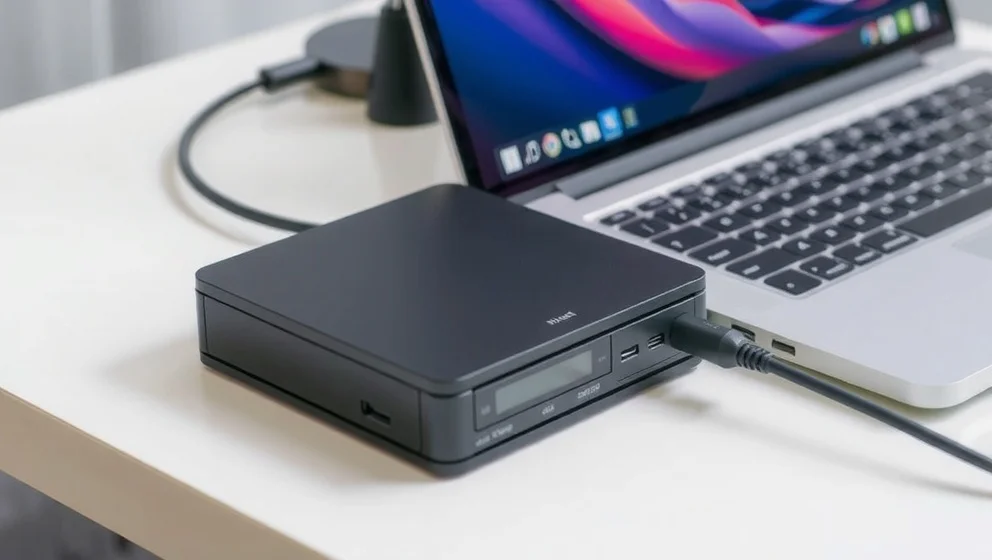 Extern cd-läsare Kjell och Company