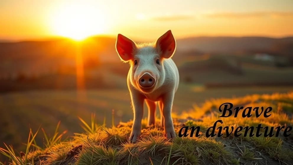 Rollistan i babe den modiga lilla grisen