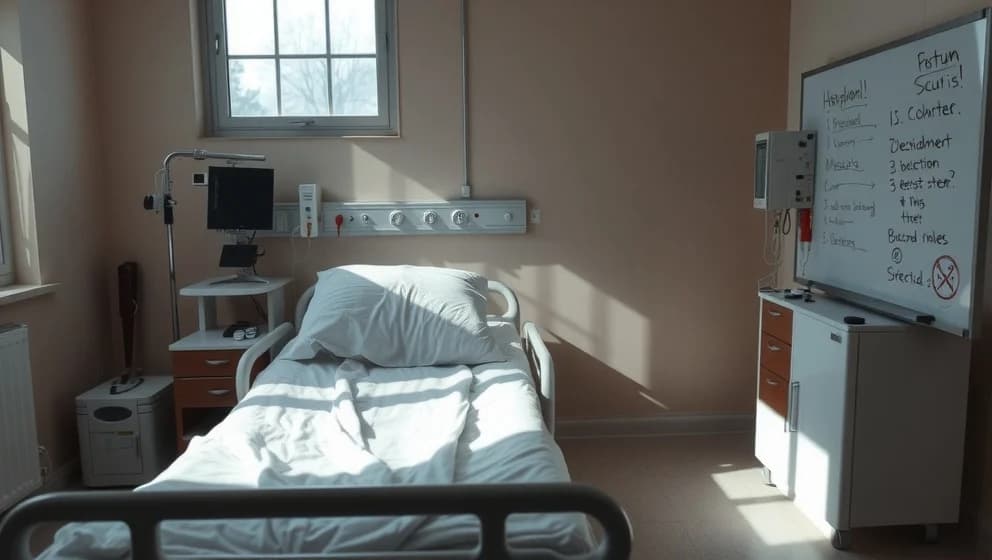 Vem har skrivit i en sal på lasarettet